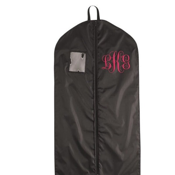 Personalized Nylon Garment Bag, Custom Garment Bag, Travel Garment Bag,Garment Bag For Women, Garment Bag for Men, Monogrammed Garment Bag