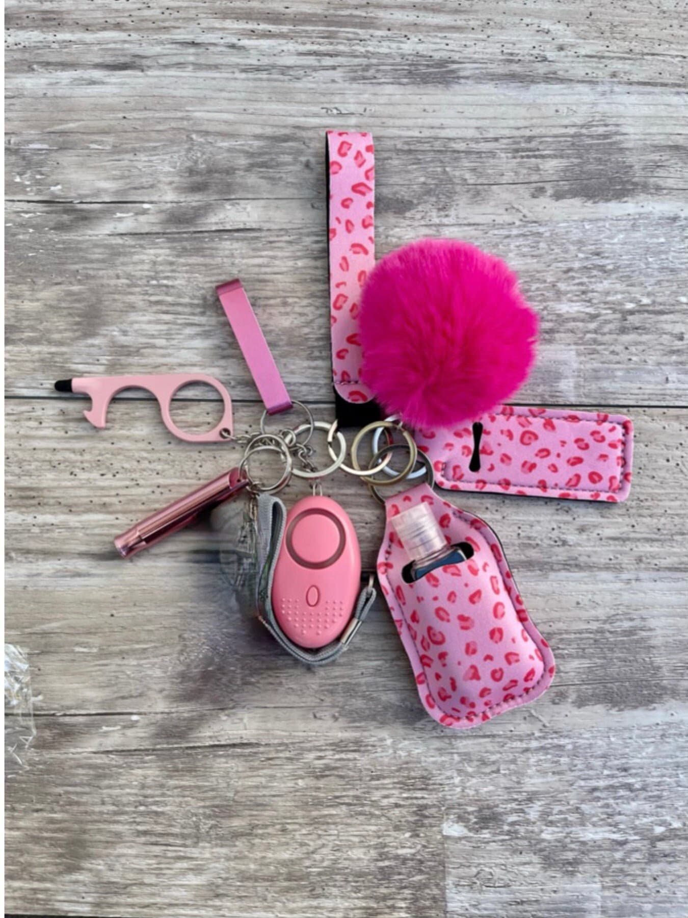 Personalized Safety Keychain Set Protection Keychain for Etsy
