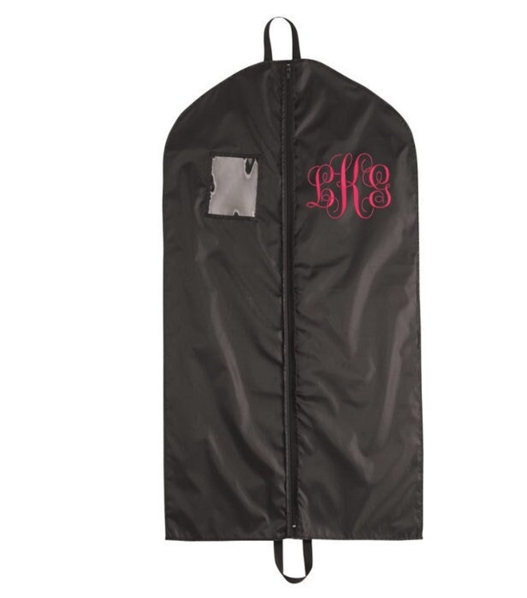 Personalized Nylon Garment Bag, Custom Garment Bag, Travel Garment Bag