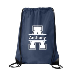Personalisierte Kordel Sporttasche, kundenspezifischer wasserdichter Rucksack, Mädchen Sporttasche, Jungen Sporttasche, kundenspezifischer Sportrucksack, Sportteamgeschenk