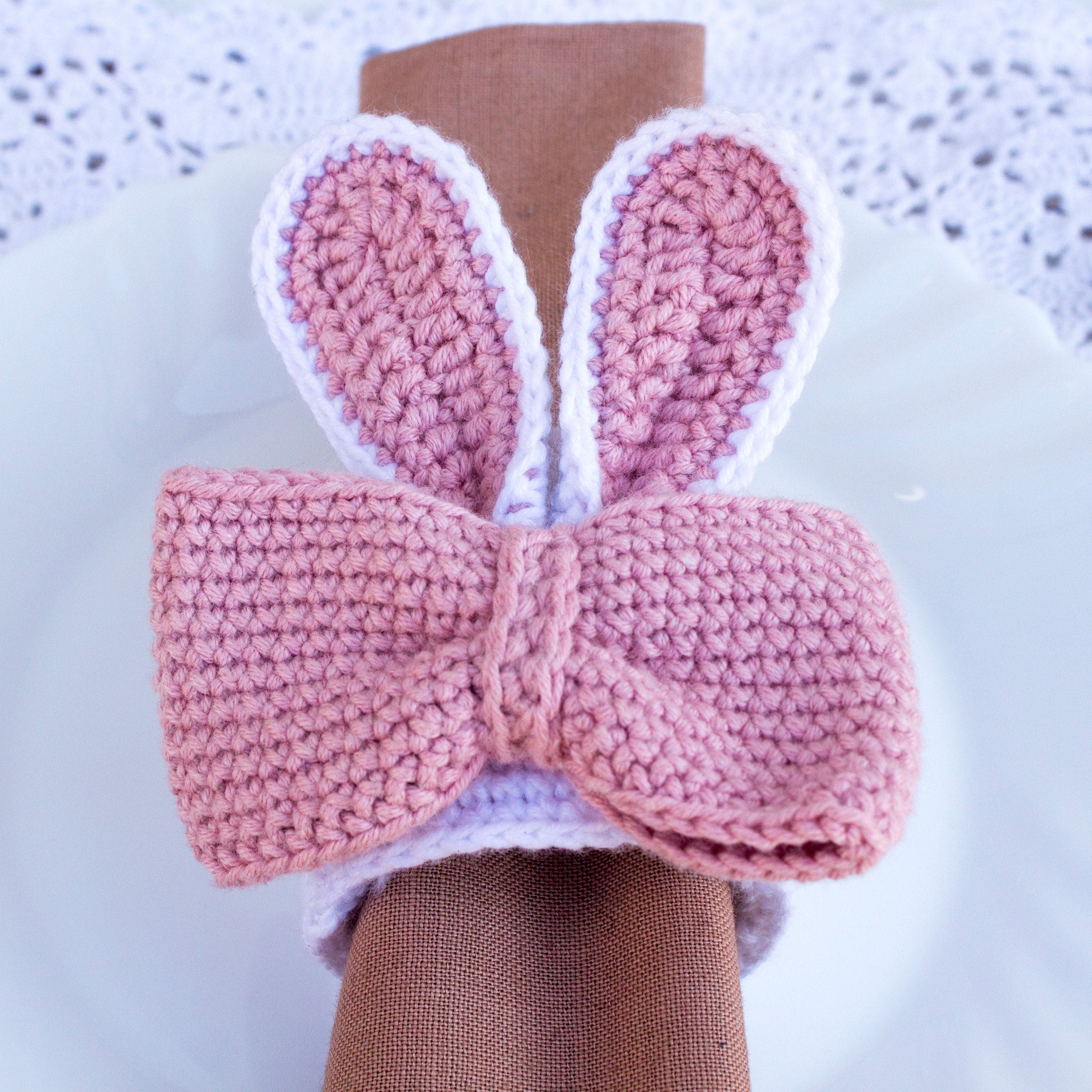 Napkin Holders Crochet PATTERN tablescape Decoreaster Napkin Etsy