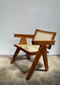 Pierre Jeanneret Chandigarh Chair Replica product logo