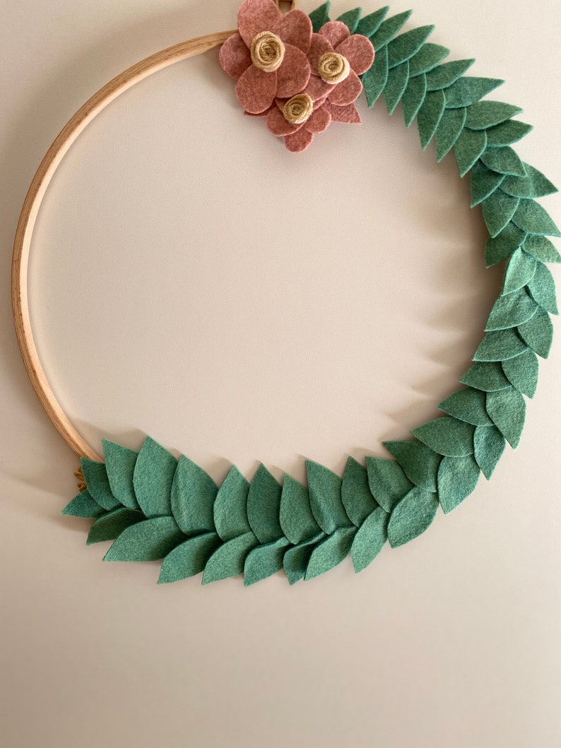 Bohemian circle wall decor room decor flower ring macrame Etsy Pin on quilting room