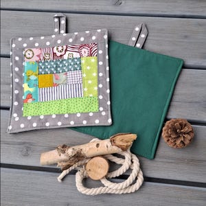 Topflappen, Untersetzer, Set, Weihnachten,