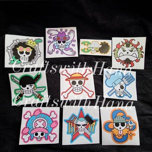 EIN STÜCK Strohhut Crew Jolly Roger (Versandbereit)