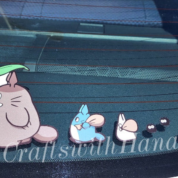 My Neighbor Totoro Decal (READY TO SHIP)