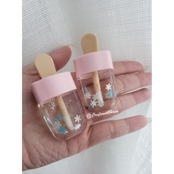 Ice Popsicle Clear Lip Gloss