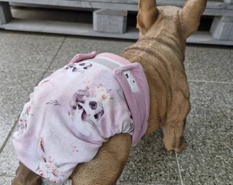 Läufigkeitshose Schutzhöschen für Französische Bulldoggen