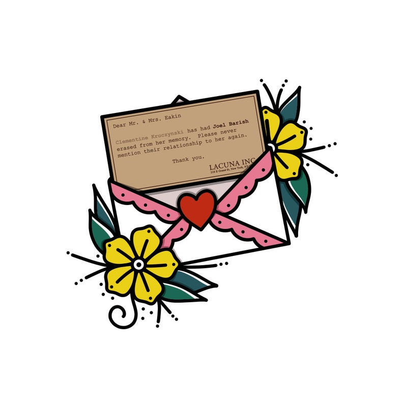 Eternal Sunshine of the Spotless Mind Art | Traditional Valentine's Day ...