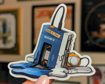 The Smiths | Bigmouth Stikes Again | The Queen is Dead | Morrissey | 80s Music | Sony Walkman | Vinyl Stickers