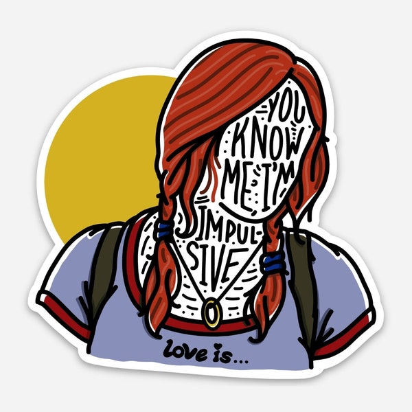 Eternal Sunshine of the Spotless Mind Art | Traditional Valentine's Day Stickers | Lacuna Inc | Clementine & Joel | Kate Winslet Jim Carrey