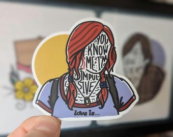 Eternal Sunshine Stickers | Valentine's Day Art