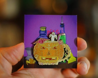 Spooky Tiki Mug Hard Émail Pin | Halloween | Spooky Season