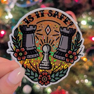 The Story So Far Sticker l Tattoo Flash Sheet | Traditioneel kunstwerk | Onder aarde en vuil | Verdedig poppunk | Californië: Placeholder glitter
