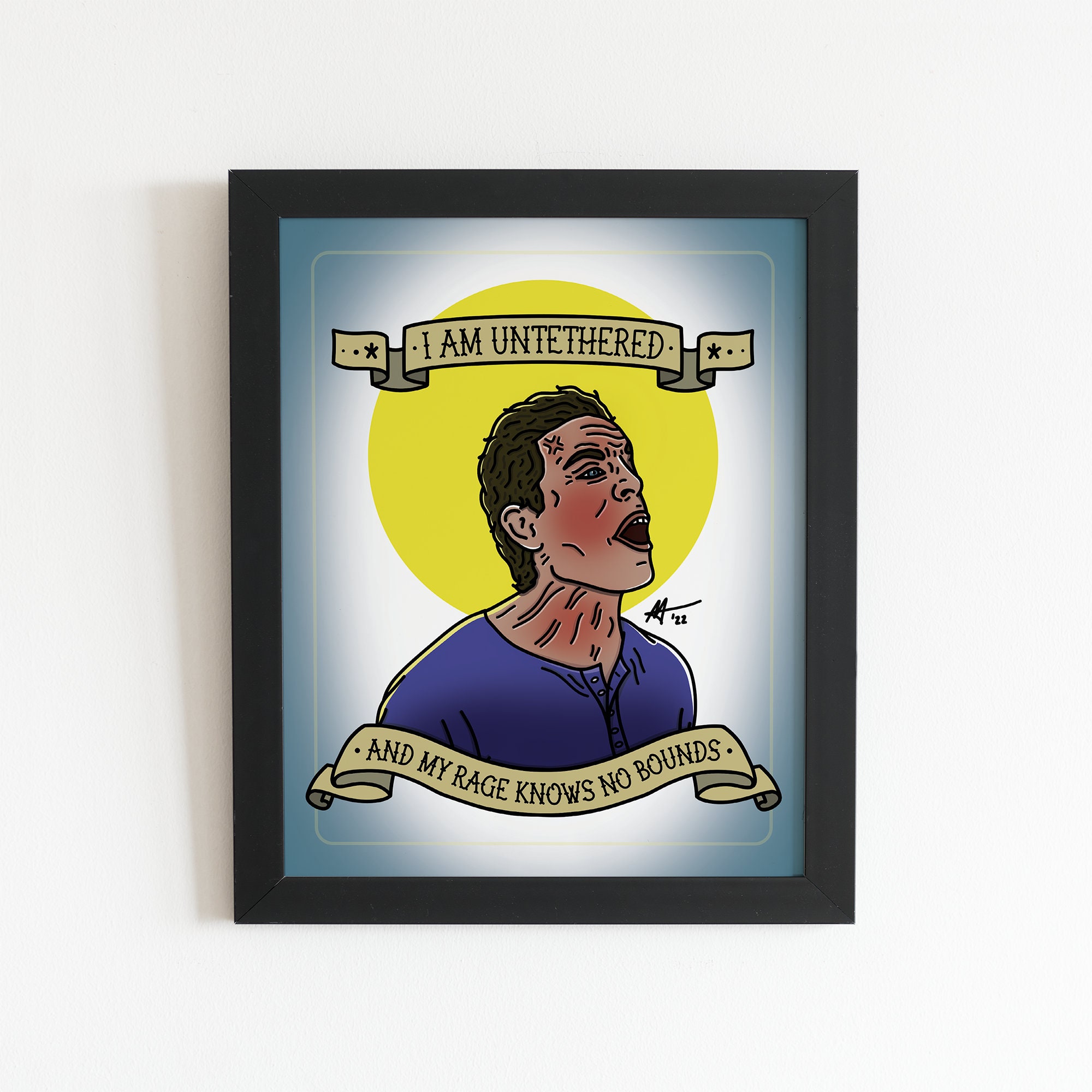 It's Always Sunny in Philadelphia Print the Golden God - Etsy
