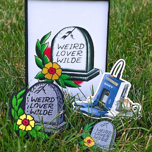 The Smiths | Cemetry Gates | The Queen is Dead | Embroidered Patches | Big Mouth Strikes Again | Traditional Art | Morrissey | Enamel Pins