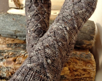 Firewood Socks Knitting Pattern