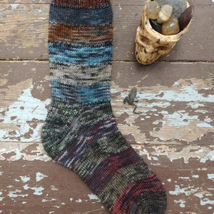 13 Nights of Spooky Socks, Toe Up Construction, Sock Knitting Pattern image 10