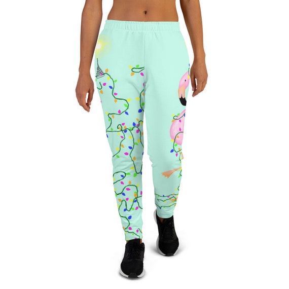 Christmas Lights Flamingo Women's 