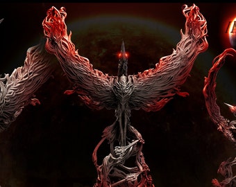 Scorched Skies - Mini Monster Mayhem Printed Miniature | Dungeons & Dragons | Pathfinder | Tabletop