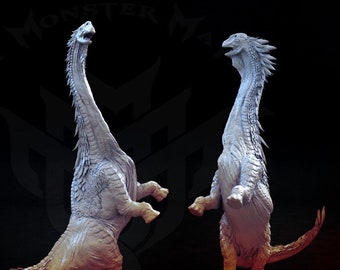 Long Necked Sauropod -  Mini Monster Mayhem Printed Miniature | Dungeons & Dragons | Pathfinder | Tabletop