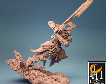 Viking Frost Giant, Charging - Lord of the Print Miniature | Dungeons & Dragons | Pathfinder | Tabletop