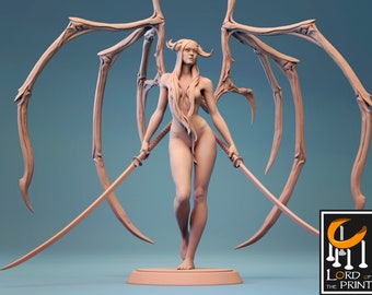 Succubus - Lord of the Print Miniature | Dungeons & Dragons | Pathfinder | Tabletop