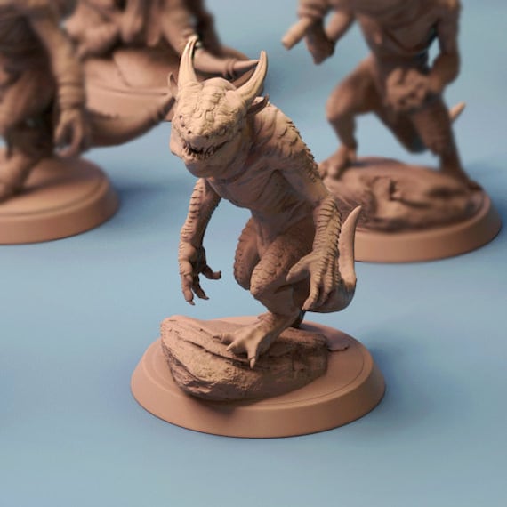 Godzilla Miniature Lord of the Print Dnd Miniatures RPG -  Norway