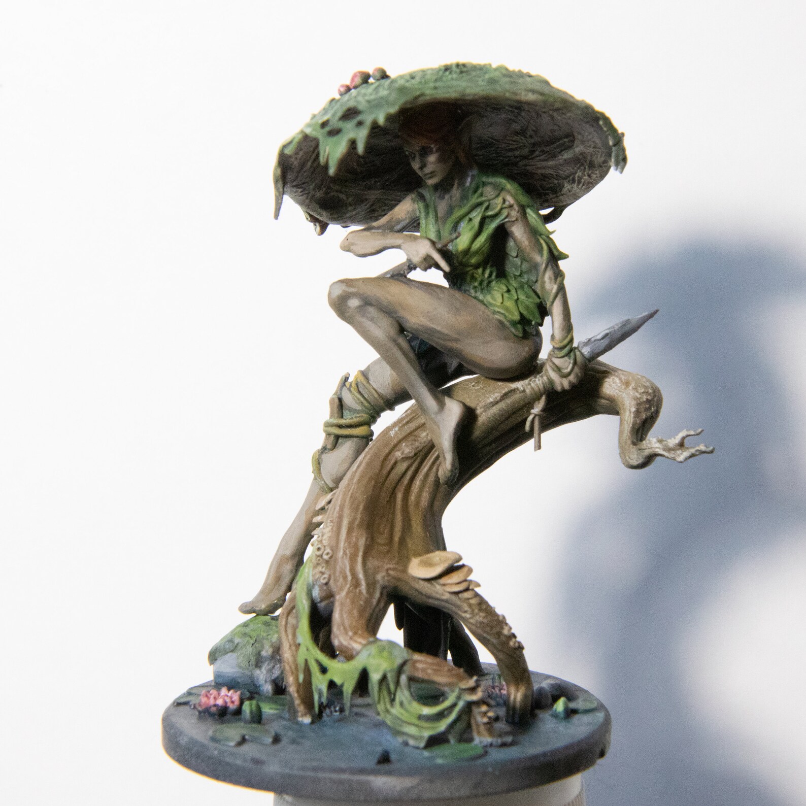 Mushroom Nymph Great Grimoire Printed Miniature Dungeons & - Etsy
