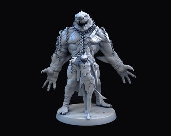 Sekolin - Mini Monster Mayhem Bedrukte Miniatuur | Dungeons & Dragons | Pathfinder | Tafelblad