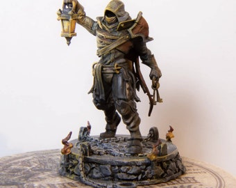 Key Keeper, Dungeon Warden Painted Miniature - Cast n Play Gedrukte Miniatuur | Dungeons &Dragons | Pathfinder | Tafelblad