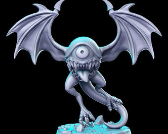 Eyebat - RN Estudio Printed Miniature | Dungeons & Dragons | Pathfinder | Tabletop