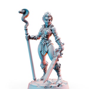 Sheela - 2 RN Estudio Printed Miniatures | Dungeons & Dragons | Pathfinder | Tabletop