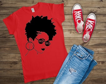 Red and Black, Delta Sigma Theta 1913 Shirt | DST Shirt | Sorority T Shirts | Delta Sigma Theta Sorority Shirt | Teacher | Back to School