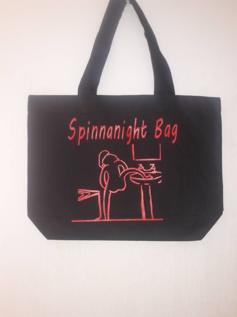 Spinna Night Bag PA Canvas Tote Bag for those over night stays