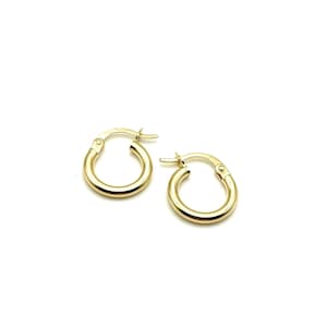 Damenohrringe aus 18-karätigem Gelbgold • Damen-Goldohrringe • 18-karätiges Gelbgold • 18-karätiges Massivgold