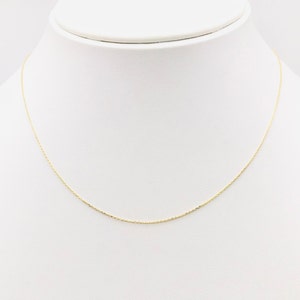 Kette für Männer und Frauen aus 18-karätigem Gelbgold • 18-karätige Goldkette • Herren-Goldkette • Damen-Goldkette • 18-karätiges Massivgold • Hergestellt in Italien