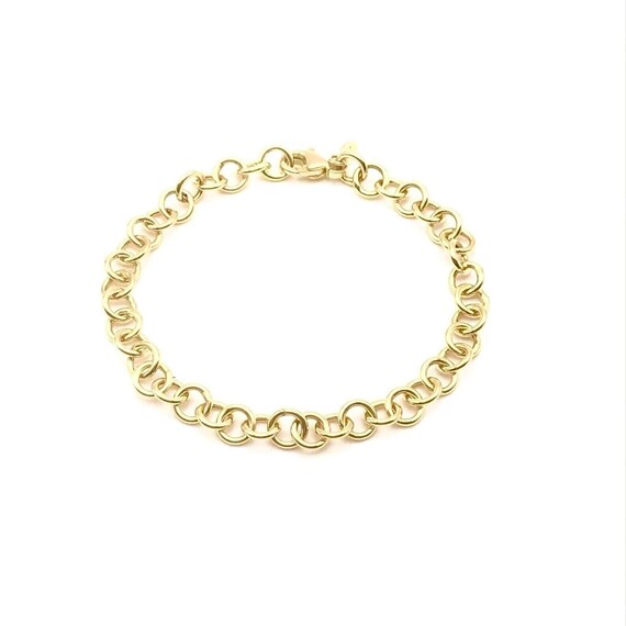 Rolo link deals bracelet