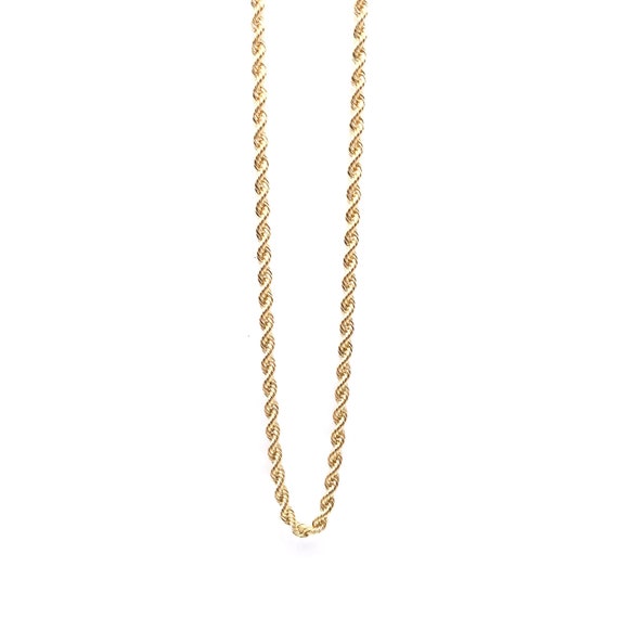 Gold Rope Chain | En Route Jewelry
