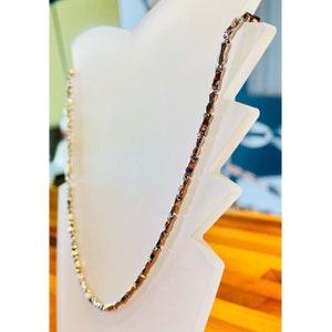 18K White Gold Necklace for Men • Perfect Gift for Him • Men&#39;s Chain • 18K White Gold Chain for Men • Real White Gold • Italian Necklace