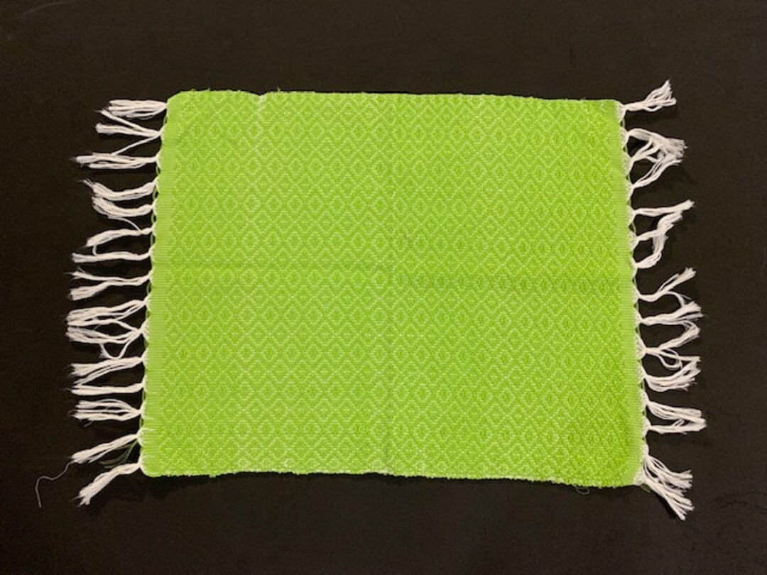 Handwoven Table Runner and Placemats Traditional Textile set of 6 From