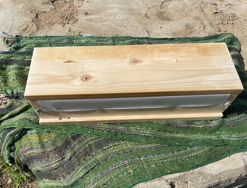 5 lb traditional wooden soap mold WITH LID Etsy