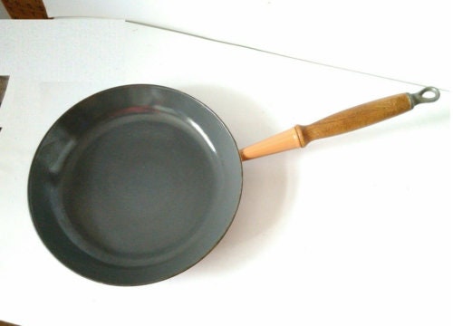 Le Creuset Replacement Wooden Handle for Frying Pan Brass Hanger choice 