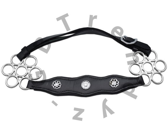 Flower Lucky Wheel Hackamore - Horse Bitless Hackamore