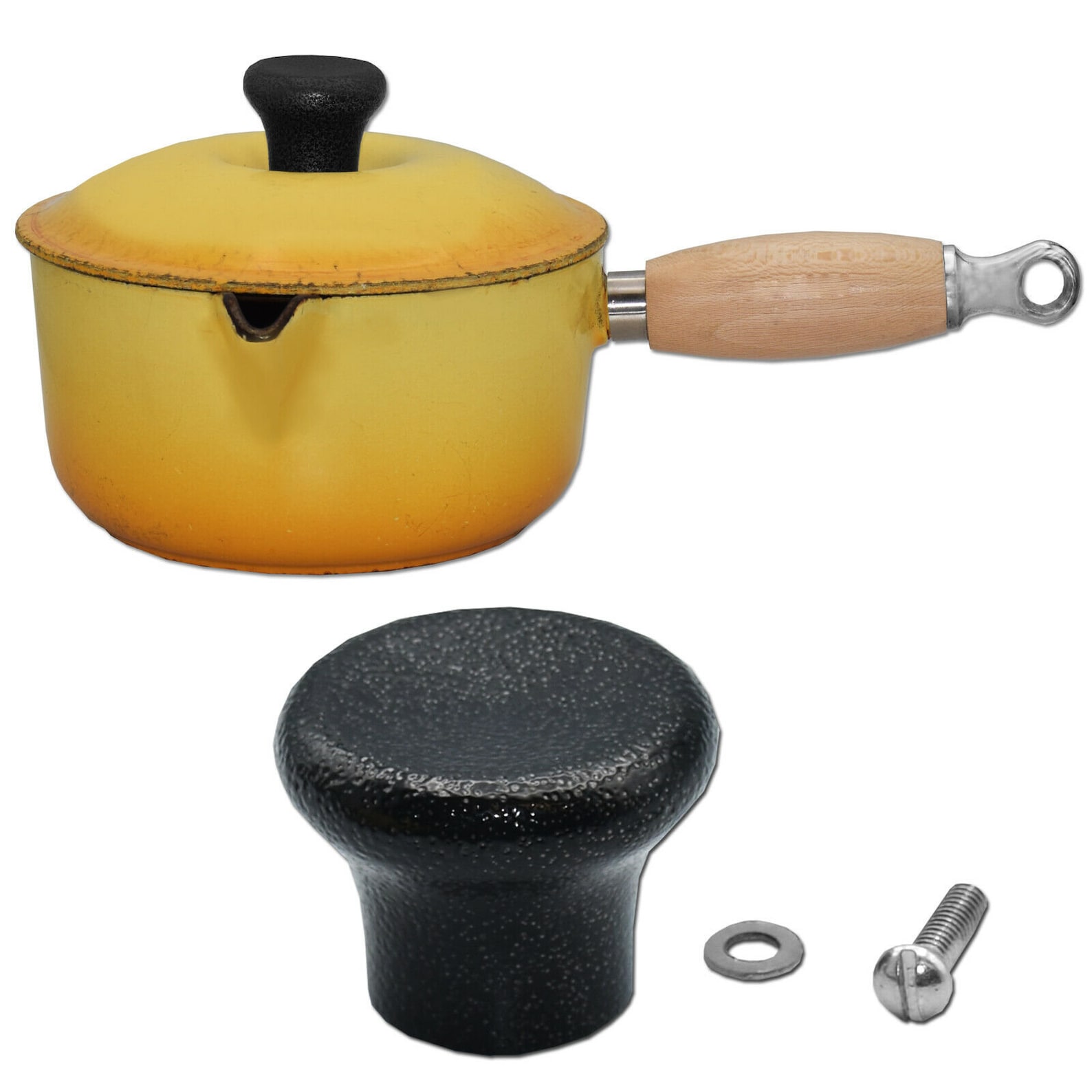 High Solid Quality Round Handle Lid Knob for Le Creuset Etsy