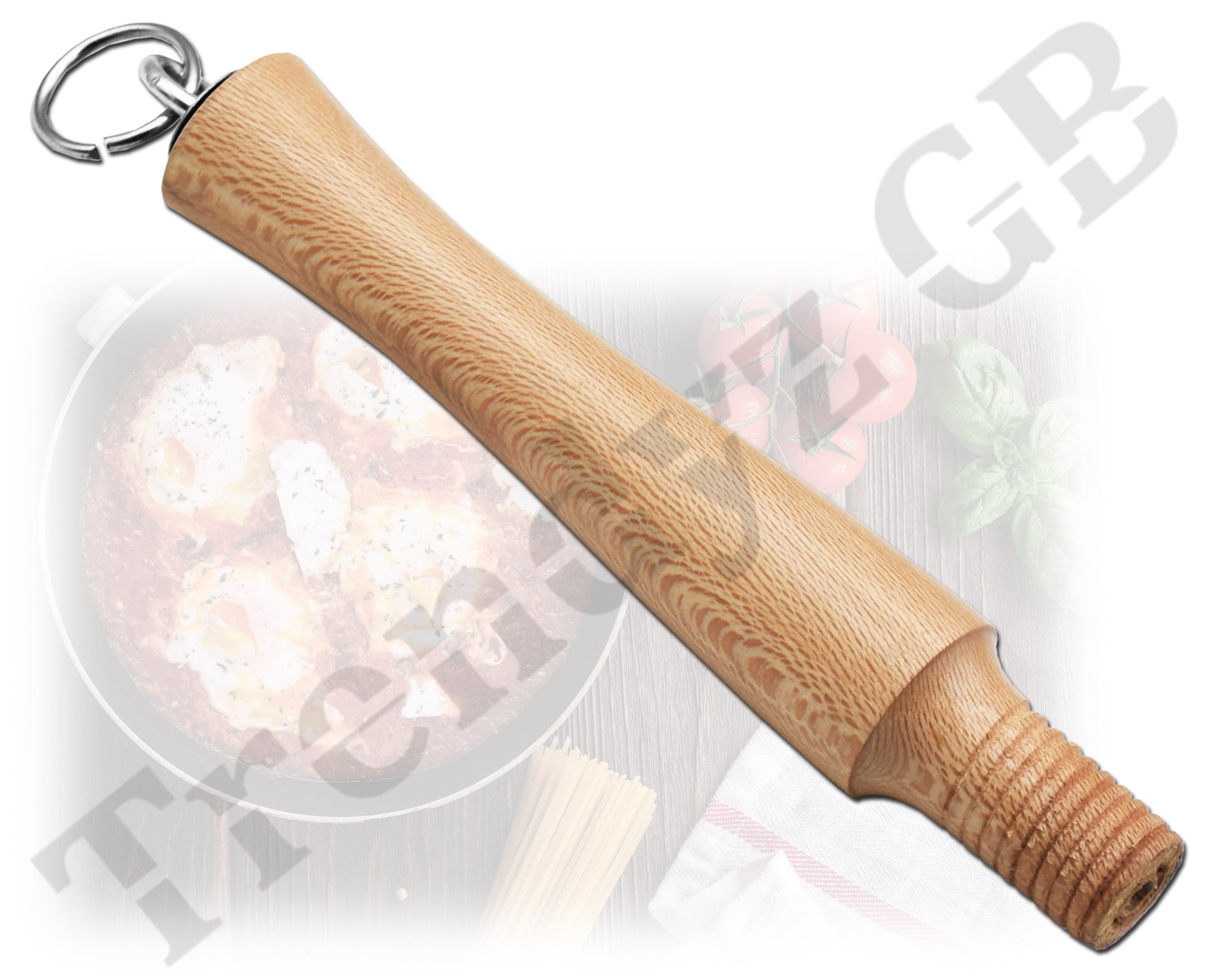 Replacement Handmade Wooden Handle for Descoware 80-D FE 20 Belgium