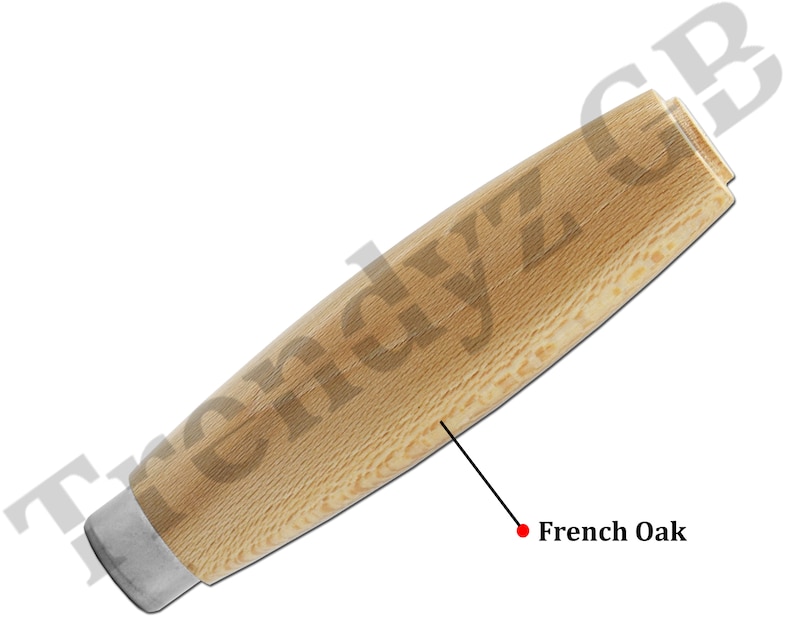 Le Creuset Pan Replacement Sturdy Wooden Handle With Stainless Steel