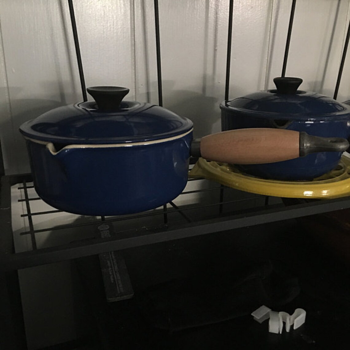 Le Creuset Pan Replacement Sturdy Wooden Handle with Stainless Etsy