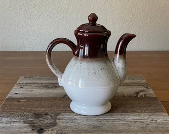 Tri Color Speckled Glaze Stoneware Teapot