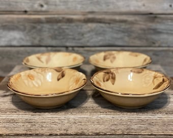 Set of 4 Franciscan Cafe' Royal Bowls